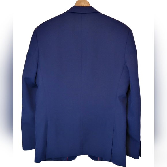 Bravemen Men's Blue Blazer Jacket Size 38R/32W - Picture 2 of 6